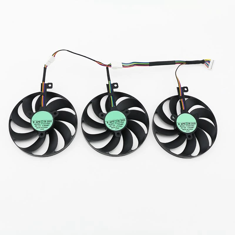 85 мм T129215SU для вентиляторов ASUS RTX2070 ROG STRIX-Geforce RTX 2060 Super 2080 Ti или RX 5600 XT RX 5700XT