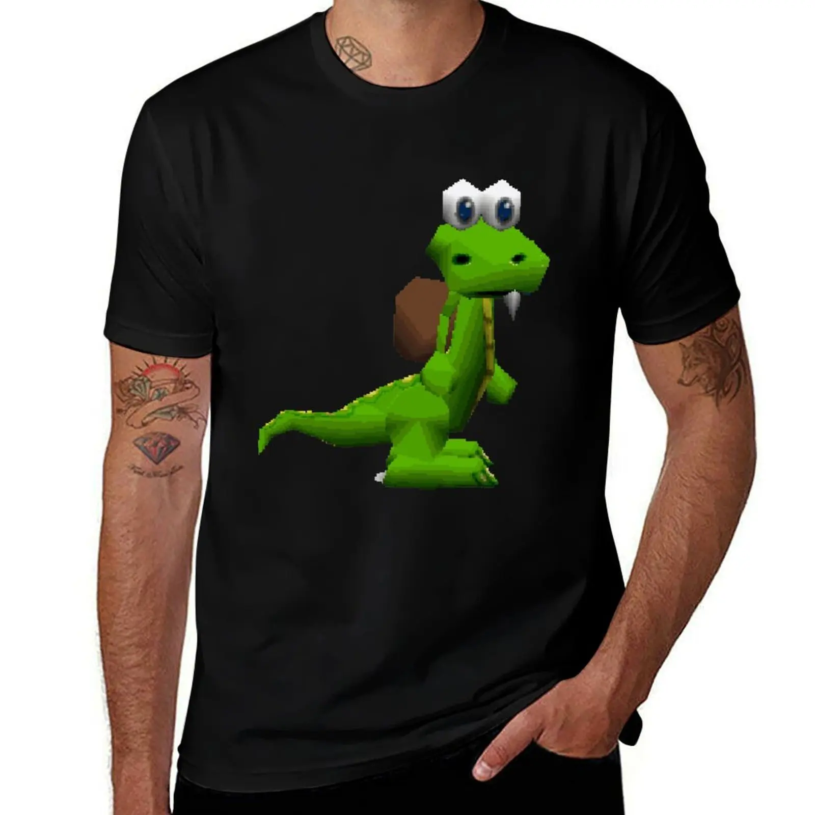 Croc! T-Shirt Athletic Quick Dry for Men T-Shirt