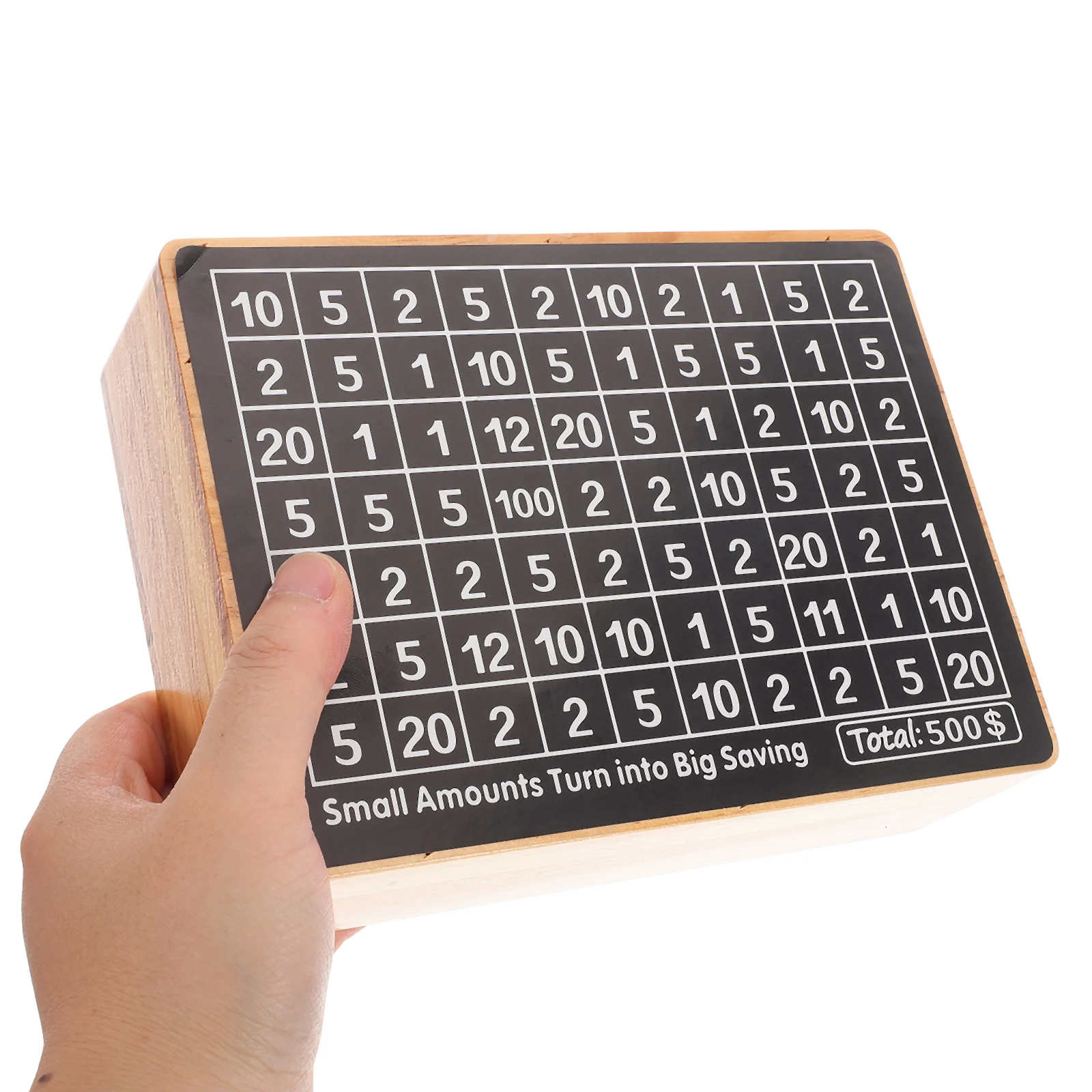 

1 комплект, деревянная банка для монет, креативный экономный горшок, контейнер для денег, копилка для декора детской комнаты, деревянная копилка, экономный горшок