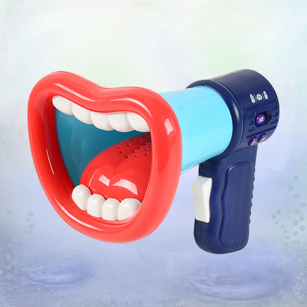 1Pc Voice Changer Small Horn Electronic Amplifier Megaphone Speaker Kid  Creative Novelty Souvenir Tricky Funny toy Colorful