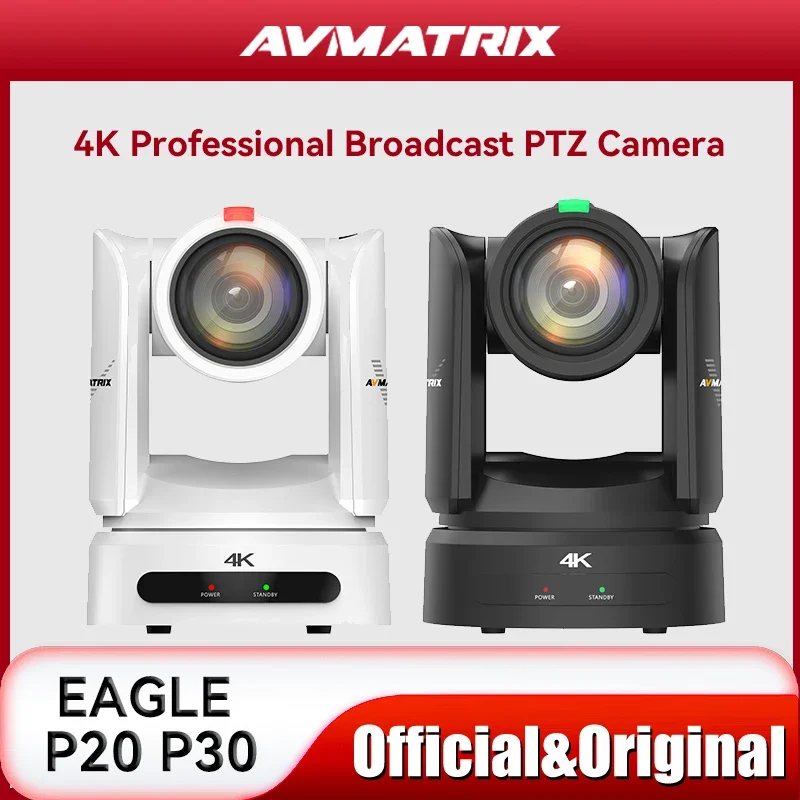 Avmatrix EAGLE P20 P30 4K PROFESSIONAL BROADCAST PTZ CAMERA 20/30X optical zoom lens