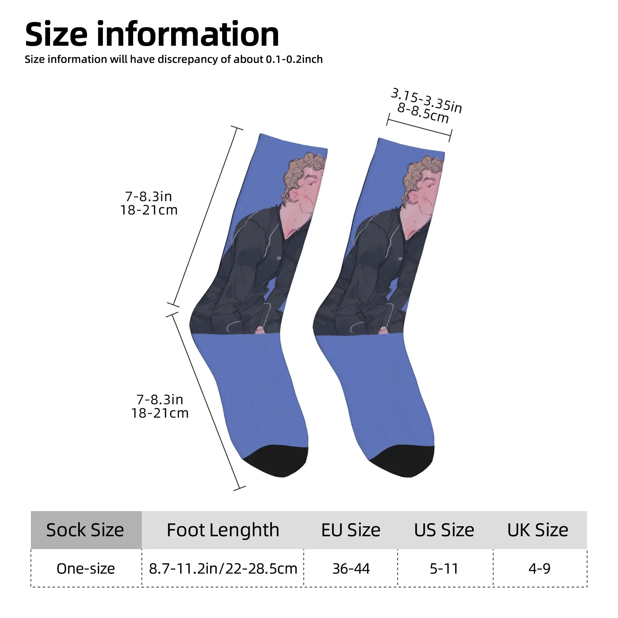 Heated Rivalry Stockings  Kawaii Socks Adults Men Soft Breathable Socks Spring Running Graphic Non Slip Socks Gift