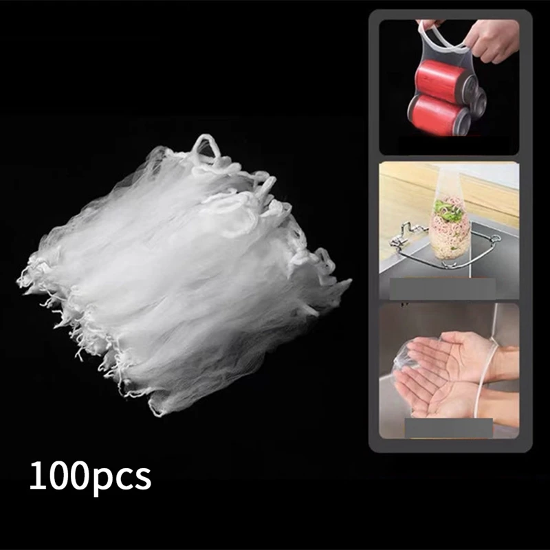 Food Catcher For Kitchen Sink, Stainless Steel Sink Filter With 100 Kitchen Sink Strainer For Collecting Kitchen Waste Durable