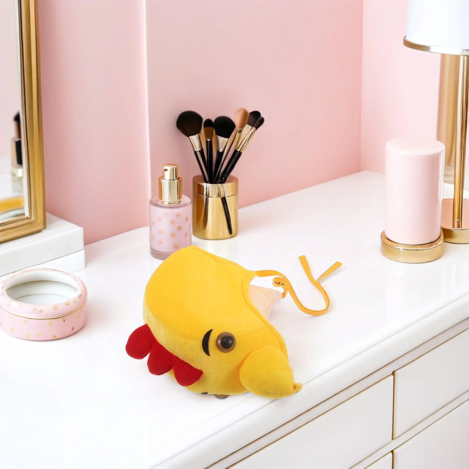 Huhn Neuheit Partyhut Gelb Kleines Küken Stirnband Weich Weihnachten Thanksgiving Kostüm Cosplay Zubehör Größe L