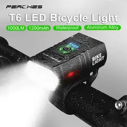 MTB Headlight Bicycle Light Front 1000Lumen LED Luz Bicicleta Lanterna Para Bike Rechargeable Lantern Flashlight For Business