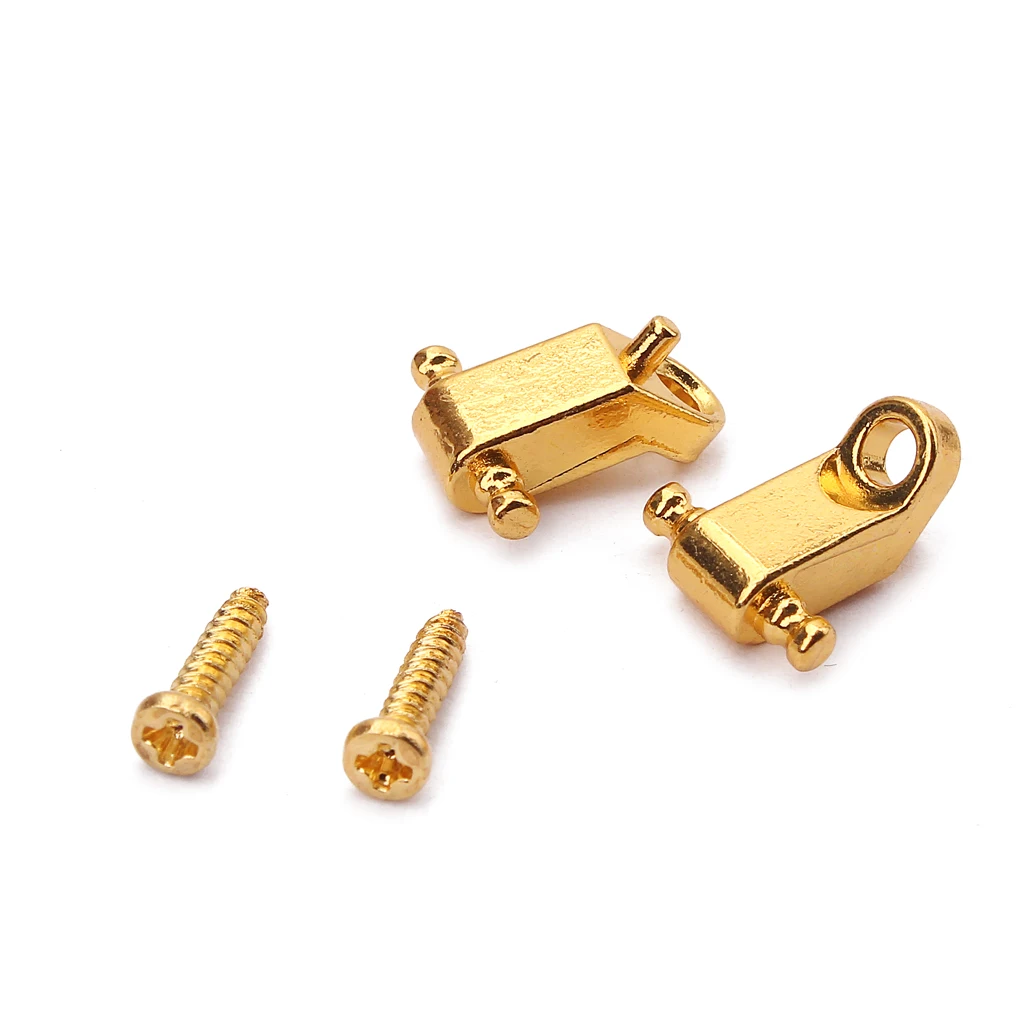 Electric Guitar Parts Roller String Trees Retainer Guides 2Pieces with Screws