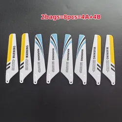 More Colors 9CM S107 S107C S107G S108G S109G Main Blades Propeller 3.5CH Mini RC Helicopter Spare Parts Accessories