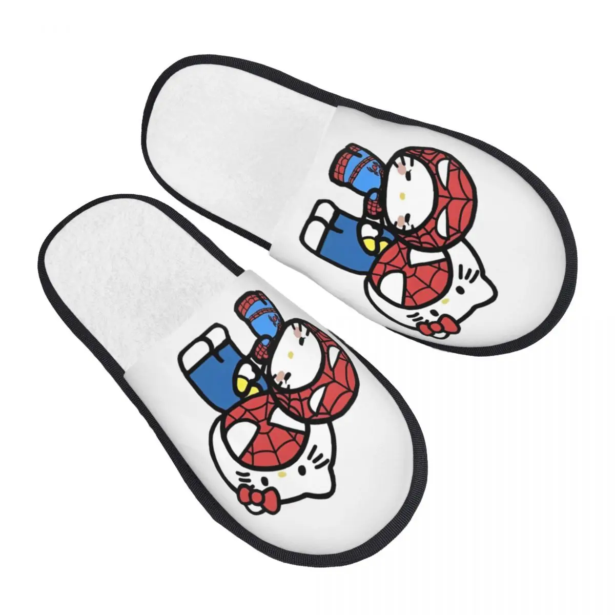 

Hello Kitty Spiderman Boyfriend Girlfriend Slippers Bedroom Soft Memory Foam Slippers Non Slip