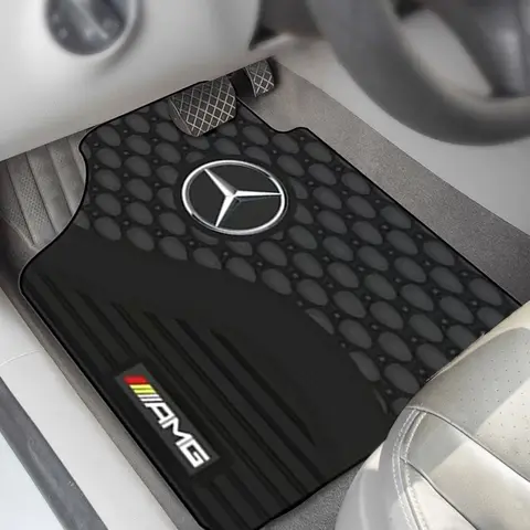 자동차 바닥 매트 앞좌석 및 뒷좌석 자동차 카펫 바닥 쿠션 범용 메르세데스 벤츠 AMG E S C A 클래스 GLE GLS CLS GLC CLA GLA용