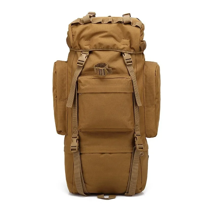 Multifunctional 65L Tactical Bag Army Military Backpack Outdoor Travel Backpack Hiking Camping Sports Bag Hunting Climbing