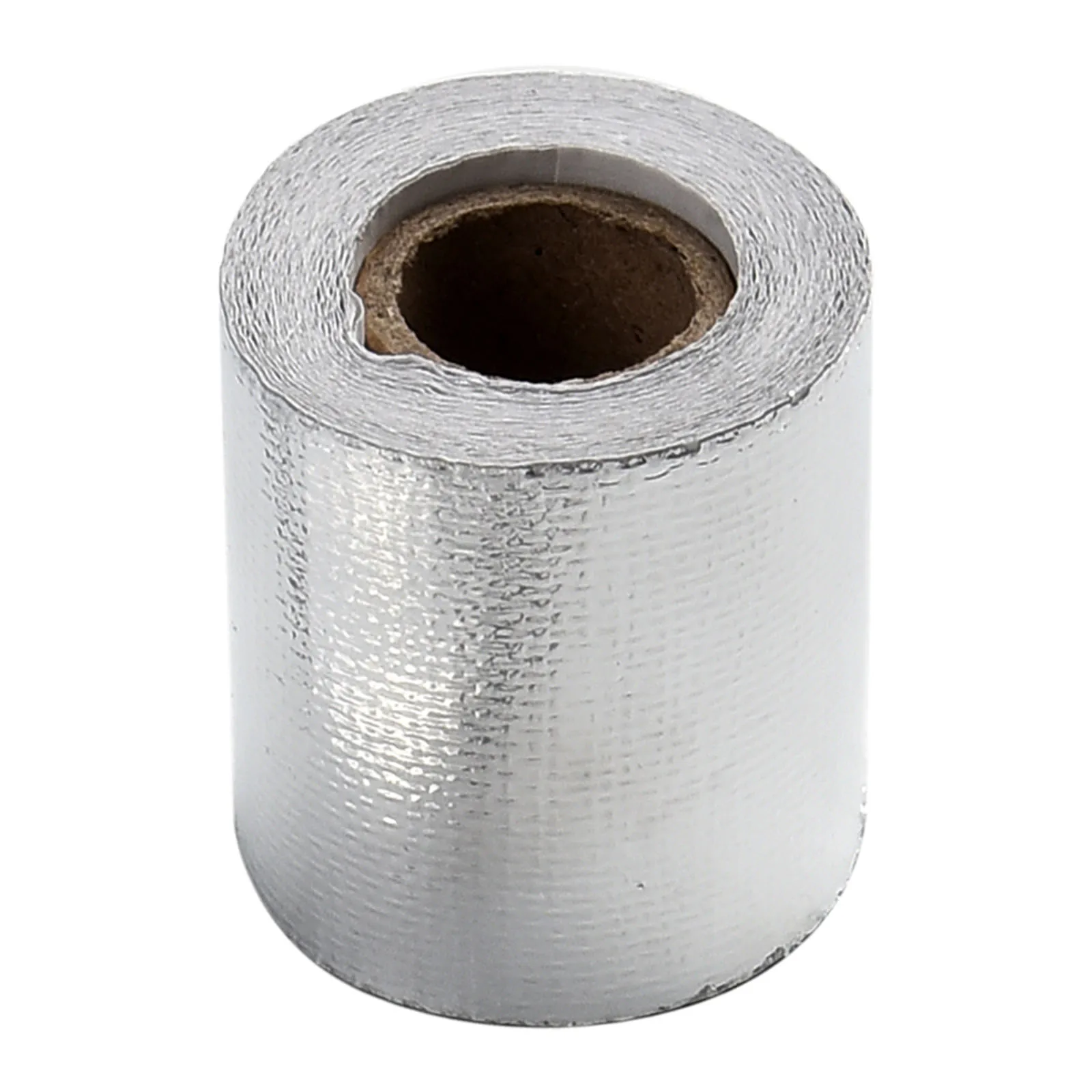 5M*5cm 6 Ties Car Exhaust Manifolds Titanium Heat Wrap Tape Thermal Wrap Proof Sunscreen Heat Insulation Aluminum Foil Tap