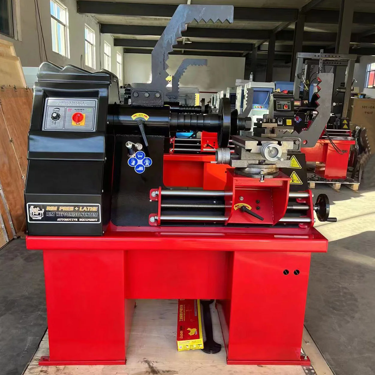 Alloy Rim Straightening Machine Wheel Repair Equipment for Car and Motorcycle Hub Wheel Metal Straightening Machinery