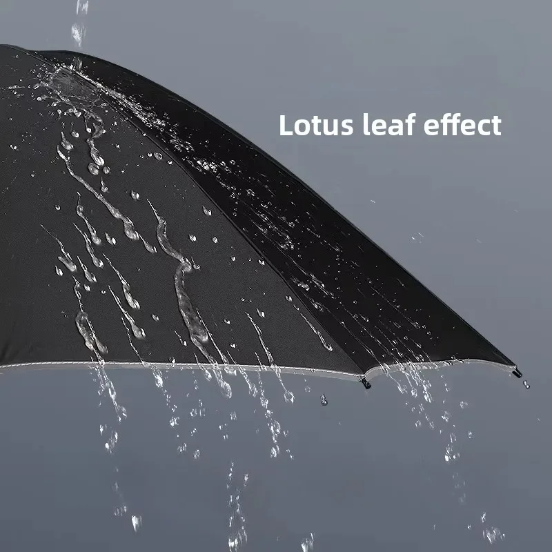 16-Rib Reverse Heavy Duty Umbrella Oversized Windproof Storm Rain UV Sun Protection for Men Women Students Travel Use 역방향 우산