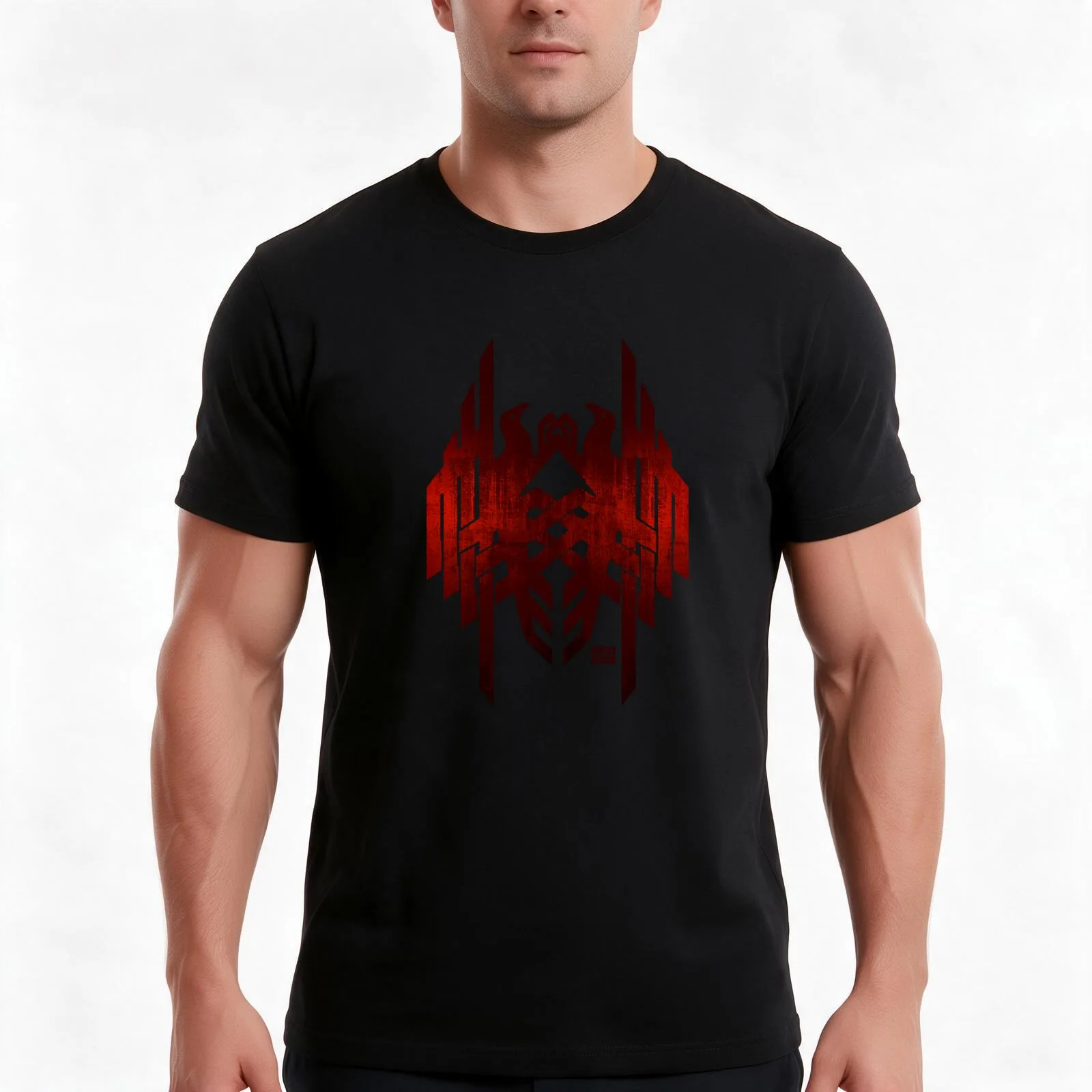 Dragon Age: Hawke Family Crest T-Shirt, Summer Casual Cotton Tee, Oversized Streetwear Tops, Vintage Graphic Print, 100% Cotton