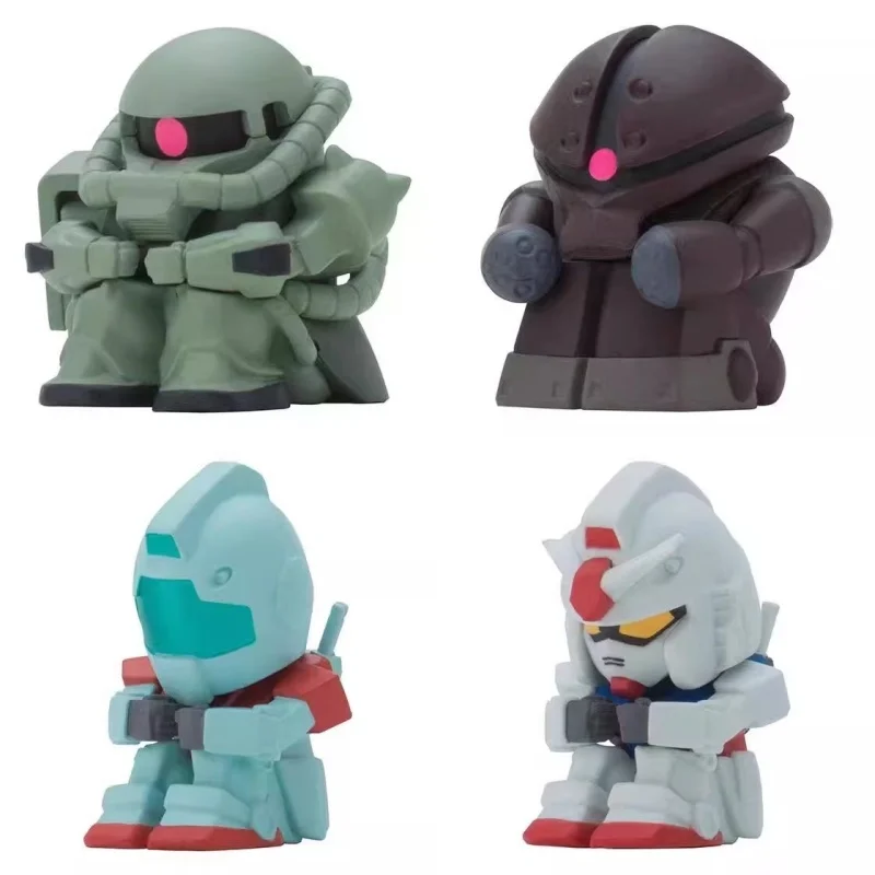 

Bandai Original 4Pcs Gashapon まちぼうけ MSM-04 Acguy Mobile Suit Gundam Toys For Kids Gift Collectible Model Ornaments