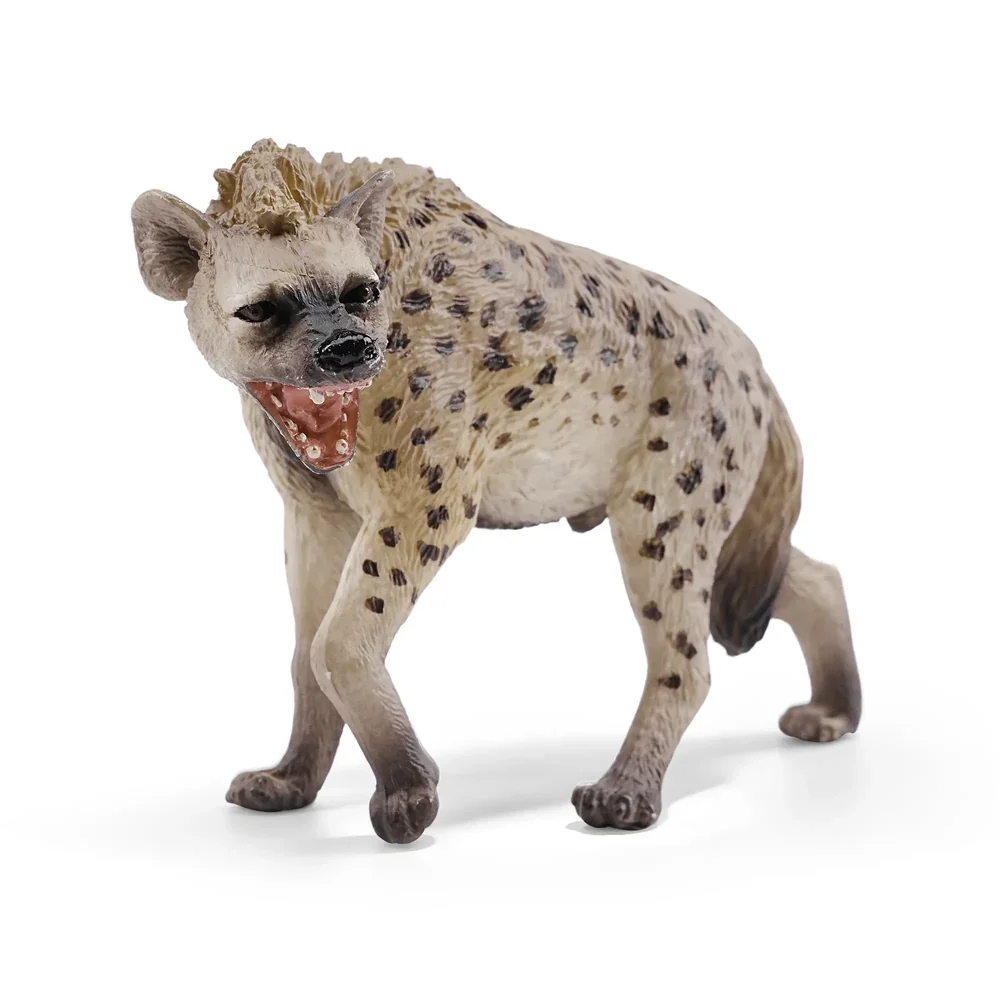 Toymany Simulations-Figur der Spott-Hyäne, Wildtier-Modell, Mini-Figuren, Puppen, Action-Figuren, Spielzeug, Kindergeschenk, Tortendekoration – Detail 7