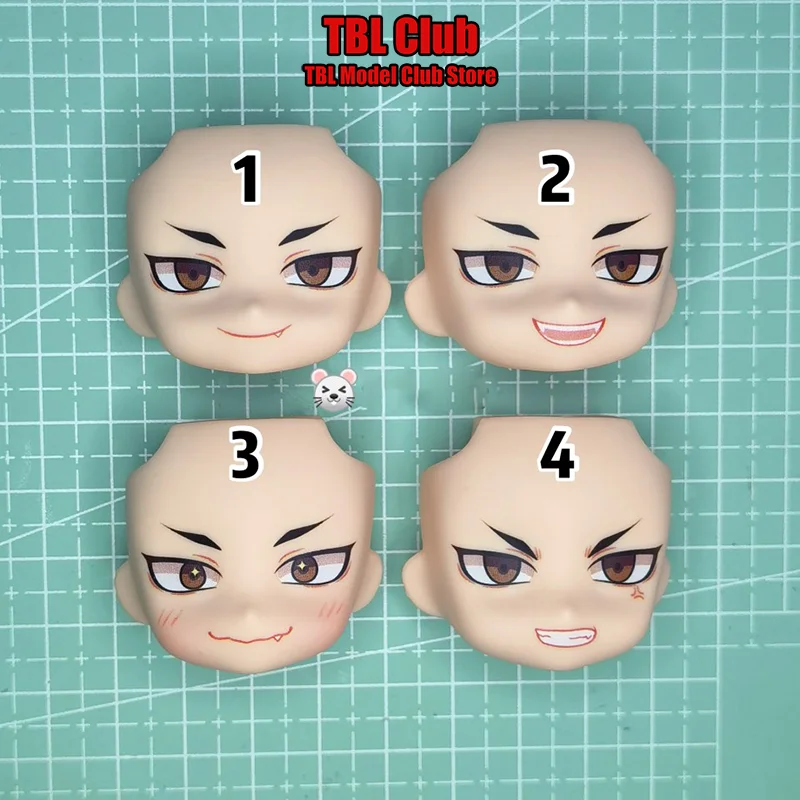 

Кукла Gsc, замена лица, OB11, раздельная голова, аксессуар, масштаб 1/12, Токио Мстители, Баджи Кейсуке для 6-дюймовой экшн-фигурки, мужской солдат