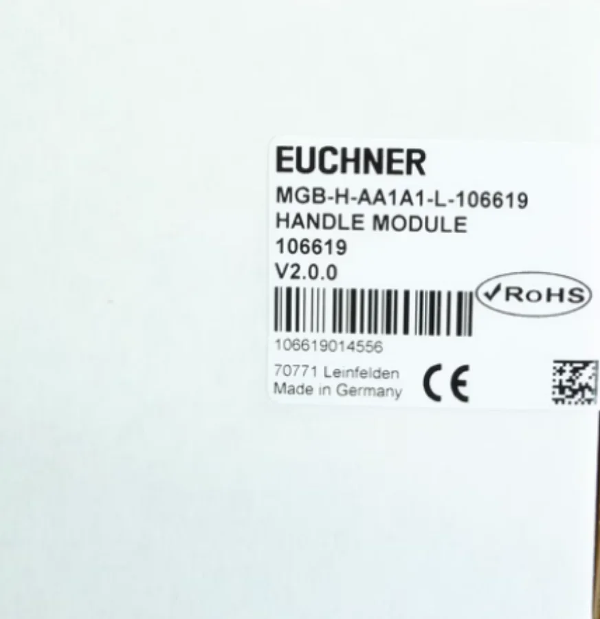 

EUCHNER New Safety Switch MGB-H-AA1A1-L-106619