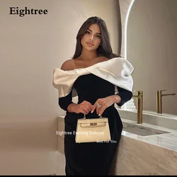 Eightree Saudi Evening Dresses for Guest Wedding Party Dress Long Sleeves Elegant Dubai Women Special Events Gowns Abendkleider