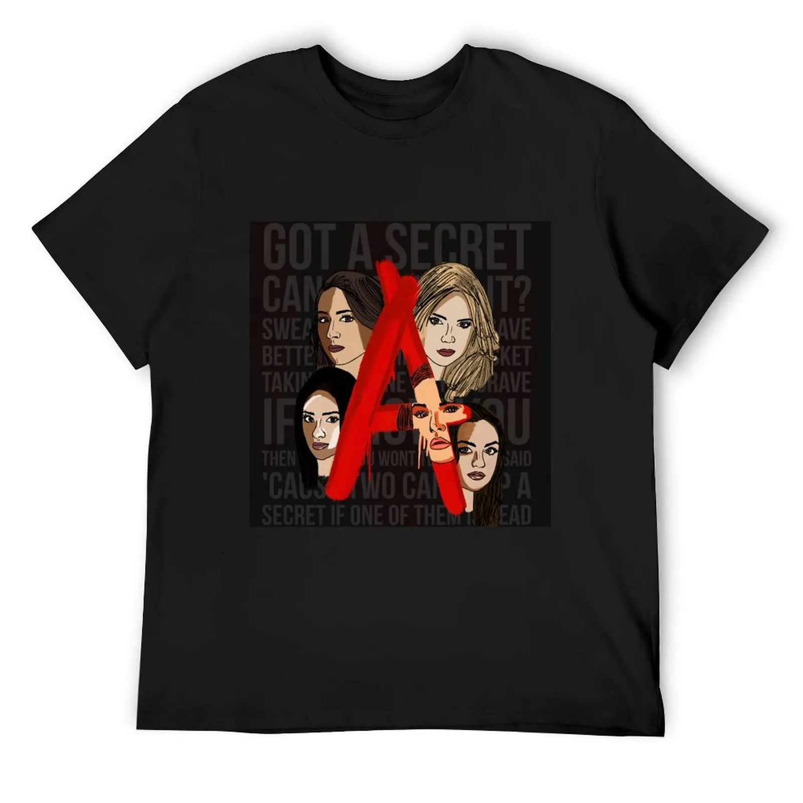 

Pretty Little Liars T-Shirt anime stuff hippie clothes plus size tops mens graphic t-shirts anime