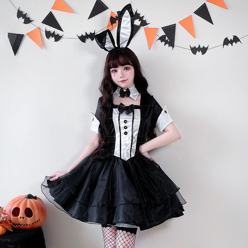 

2025 Halloween Costumes Adult Uniforms Tempting Christmas Costumes Bunny Girls Cosplay Cute Bunny Costumes DS Performance