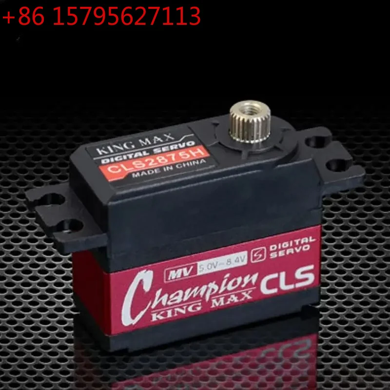 

Kingmax CLS2875H 28g 10kg.cm Torque Digital Metal Gears Mini Servos for RC 450 500 Helicopter tail RC Plane Model Aircraft