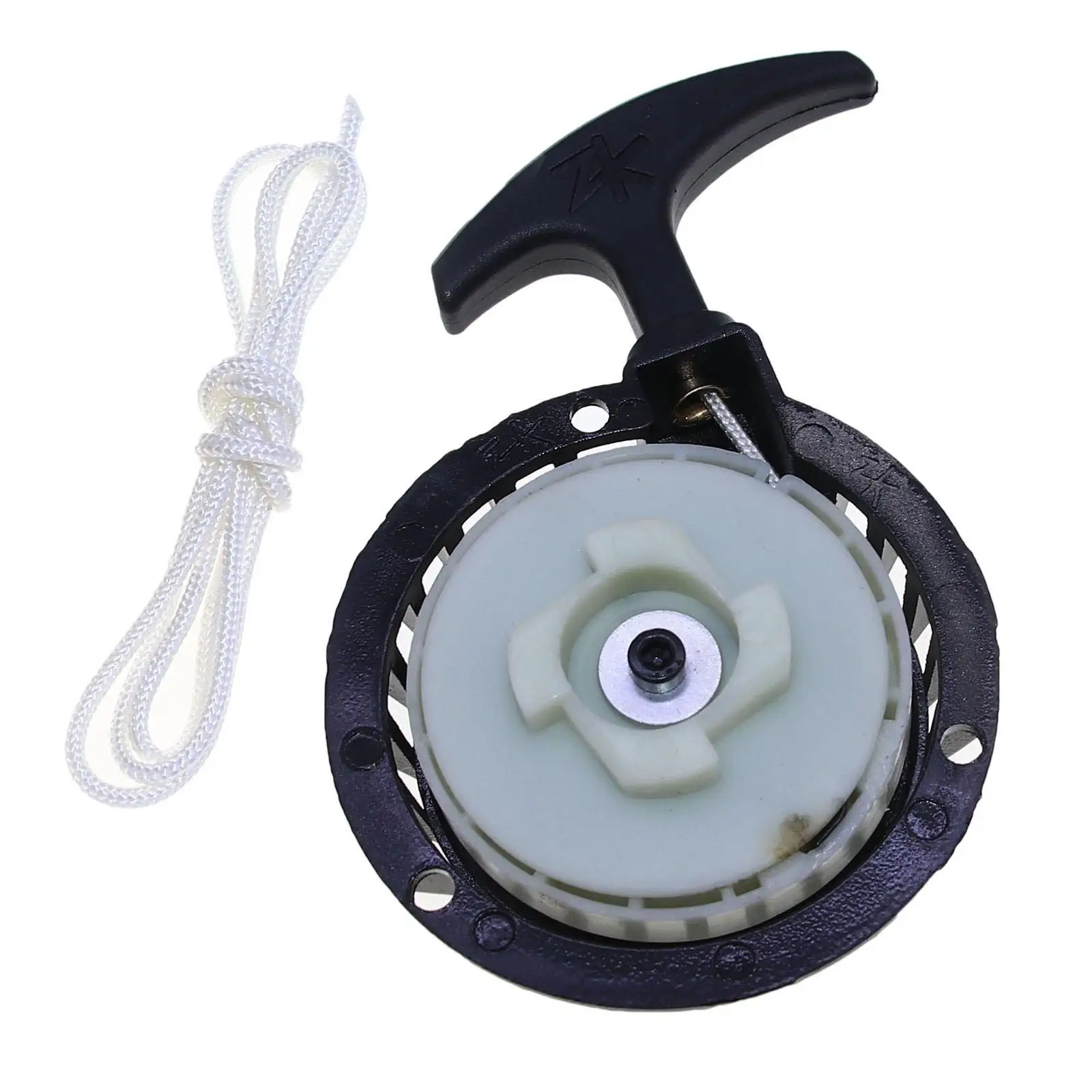 Professional Aluminum Alloy Pulling Starter Rope Assembly Recoil Kit for 47cc 49cc Engines