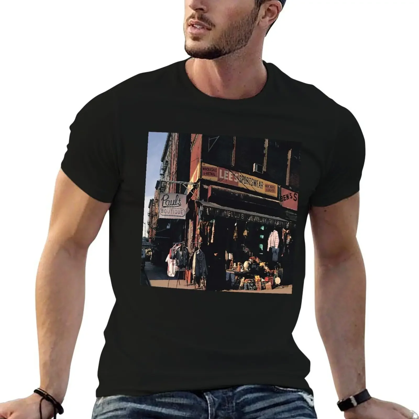 

paul's boutique T-Shirt oversizeds kawaii clothes shirts men graphic