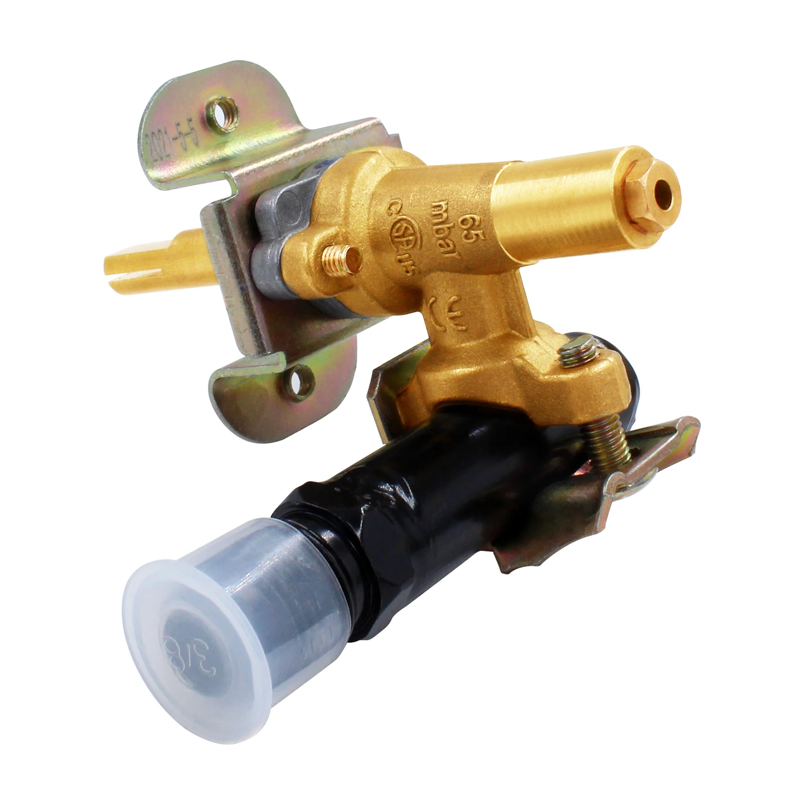 Gas Fire Pit Brass Control Valve Parts with 3/8\