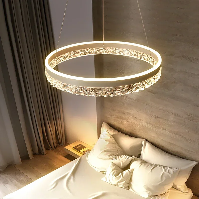 Plafonnier LED Circulaire au Design Moderne, Luminaire Décoratif d'Nik, Idéal pour un Salon, une Salle à Manger, une Chambre à Coucher ou une Cuisine