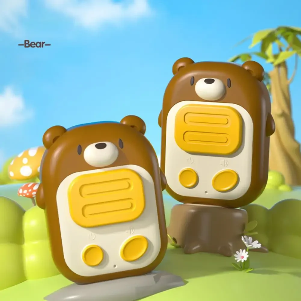 2 pacotes walkie talkies para crianças brinquedos bateria recarregável walkie talky 22 canais rádio bidirecional 3km de longo alcance para presentes das crianças