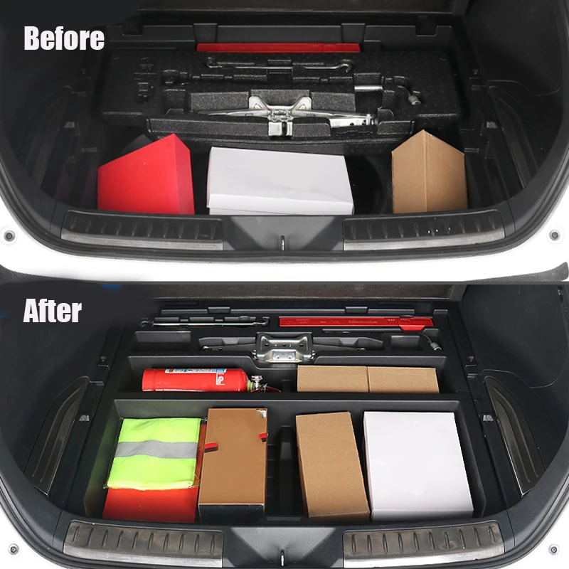 For Toyota Harrier Venza XU80 2021 2022 2024 Trunk storage box Tail box storage box Automotive interior modification