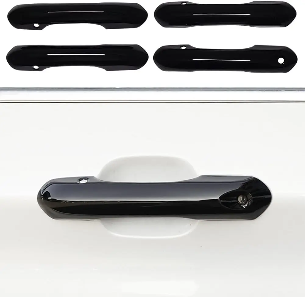 

Exterior Car Door Handle Cover Trim Protector Compatible with Ford Explorer 2020-2024 Auto Exterior Styling Decoration