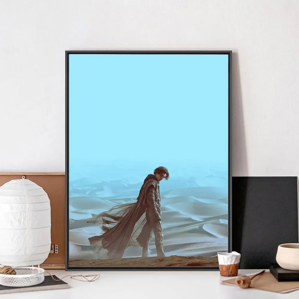 Dune Movie Posters Timothee Chalamet Poster Kraft Club Bar Paper Vintage Poster Wall Art Painting Bedroom Study Stickers