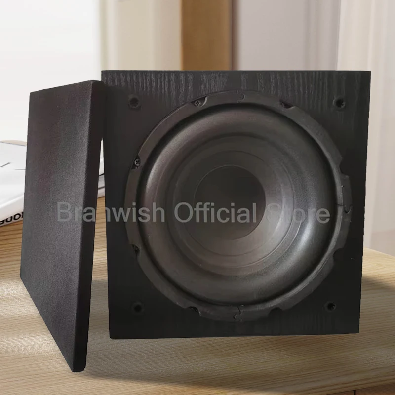 HiFi 8 Zoll 300 W High Power 4 Ohm Holz Passiver Subwoofer Fever Lautsprecher Tragbare große magnetische Soundbox für Heimkino Audio