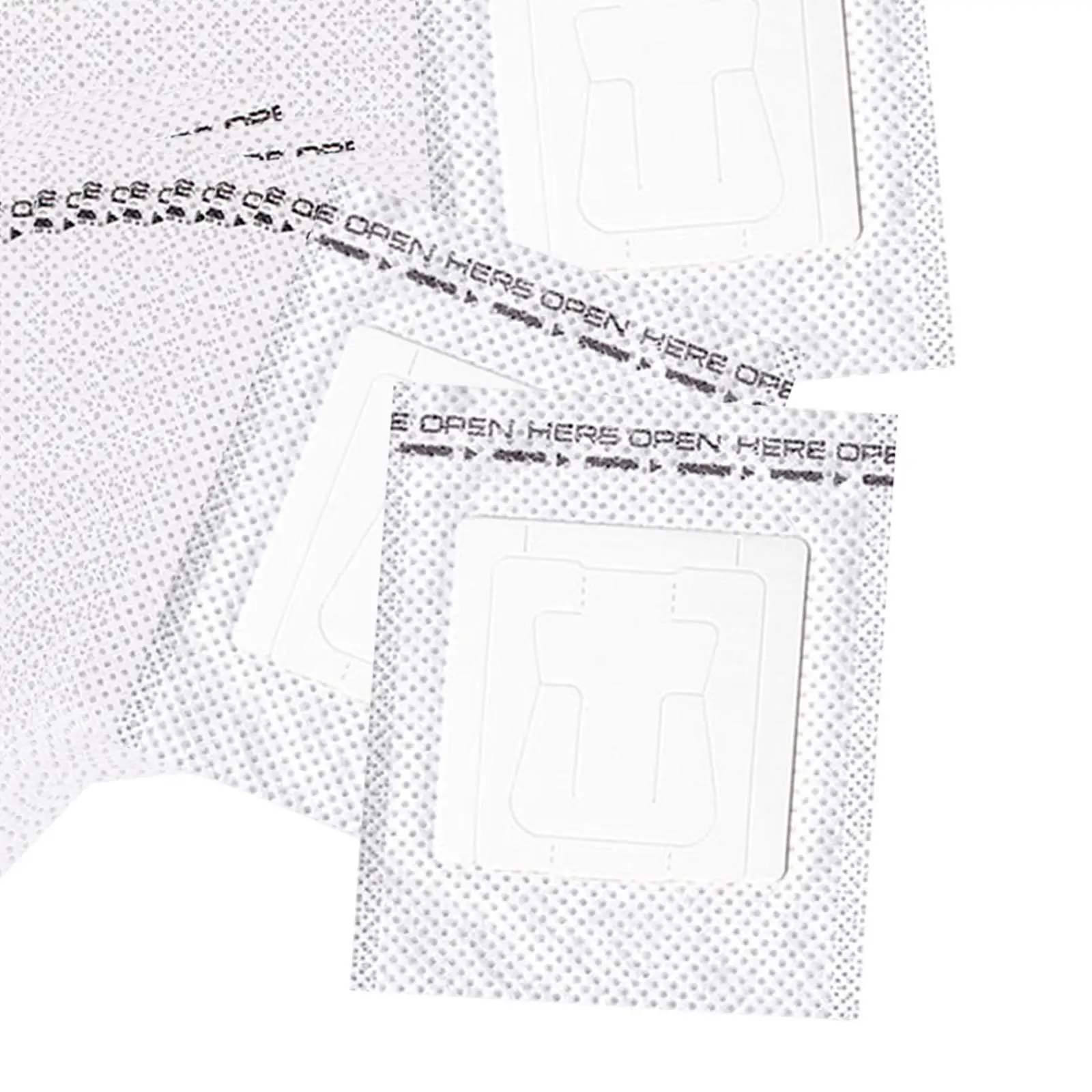 50 ชิ้นแขวนหูกระดาษกรองกาแฟ,ถุงกรองชาแบบใช้แล้วทิ้ง,แบบพกพาเทบนถุงกรองกาแฟ