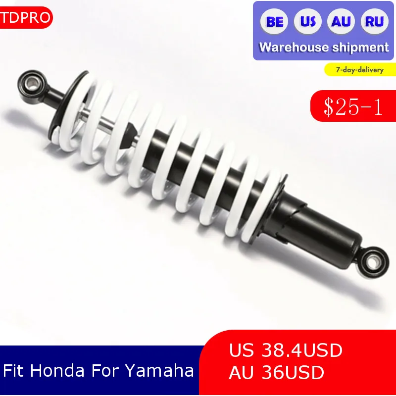 

360mm Rear Shock Absorber Suspension For Honda For Yamaha ATV Quad Go Kart Pit Dirt Bike Buggy Scooter Coolster not hydraulic