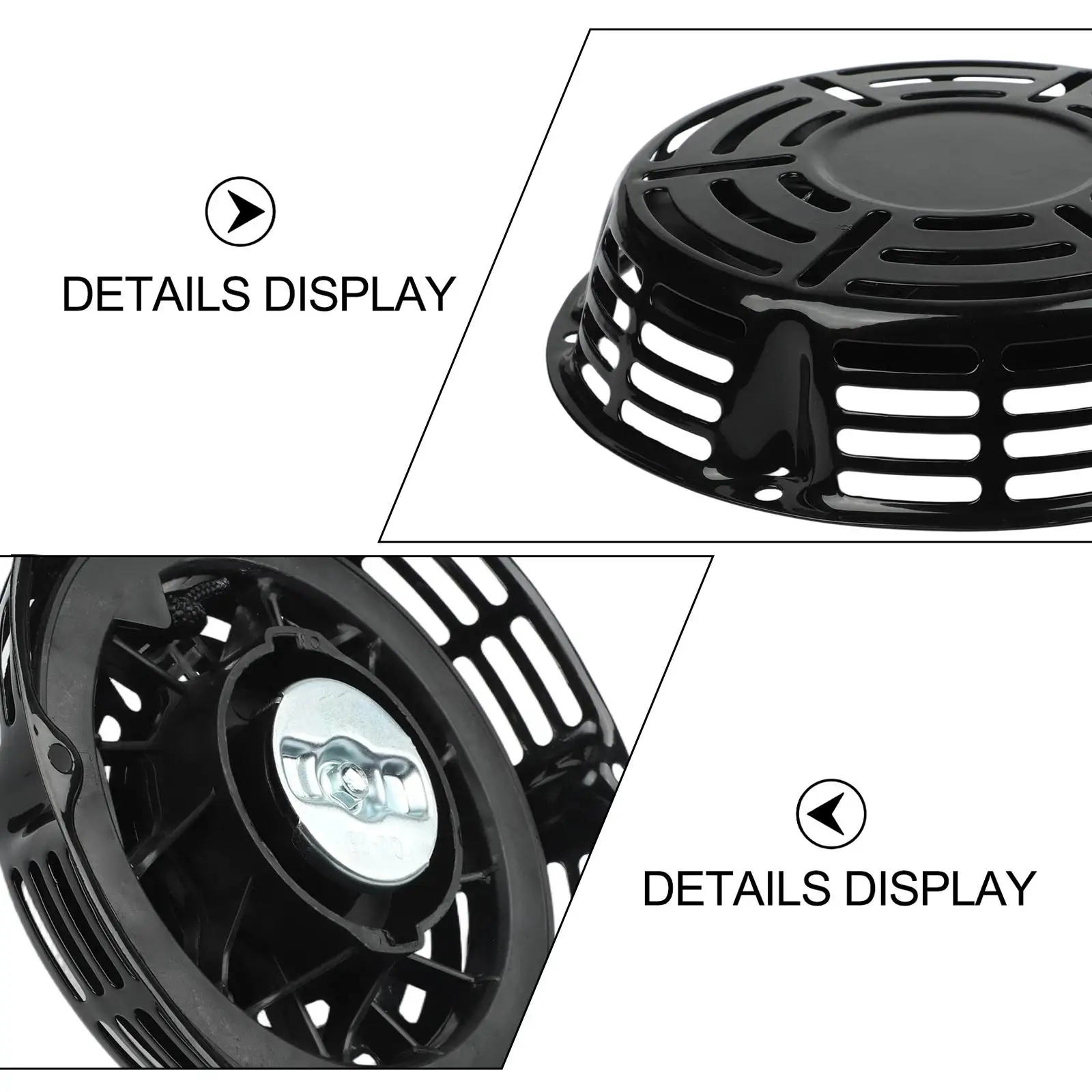 

Стартерный механизм для двигателя 14HP, черный, совместимый с ручным стартером, разработан для беспроблемной интеграции с двигателем 14HP.