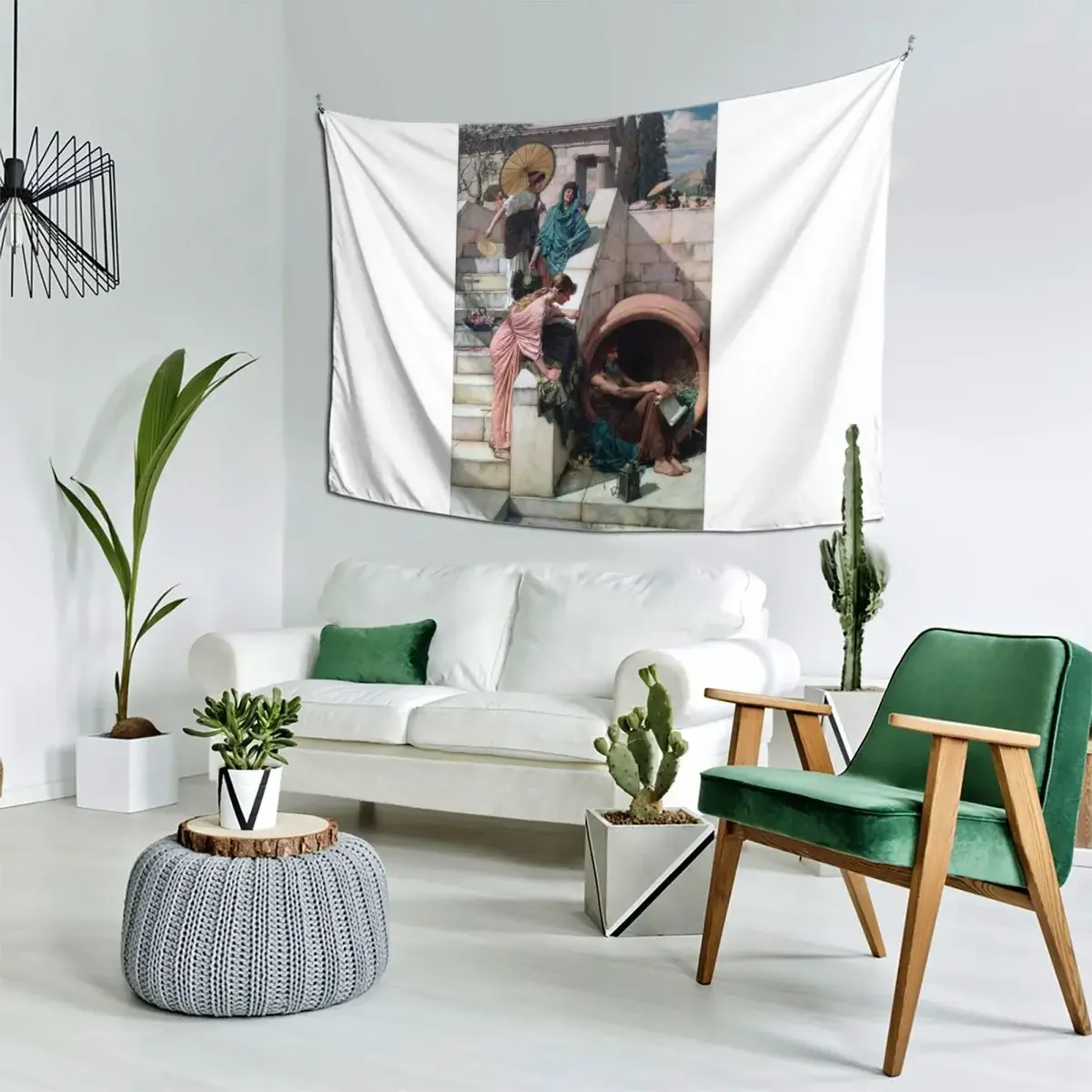 

Diogenes (Waterhouse) Tapestry Bedroom Organization And Decoration Japanese Room Decor Home Decor Aesthetic Tapestry