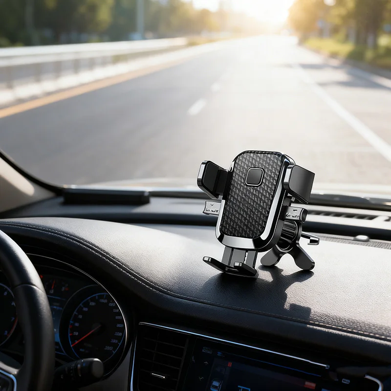 Adjustable Car Universal Phone Holder Air Vent Clip Stand Universal Mobile Phone GPS Stand Support In Car Mount Auto Bracket