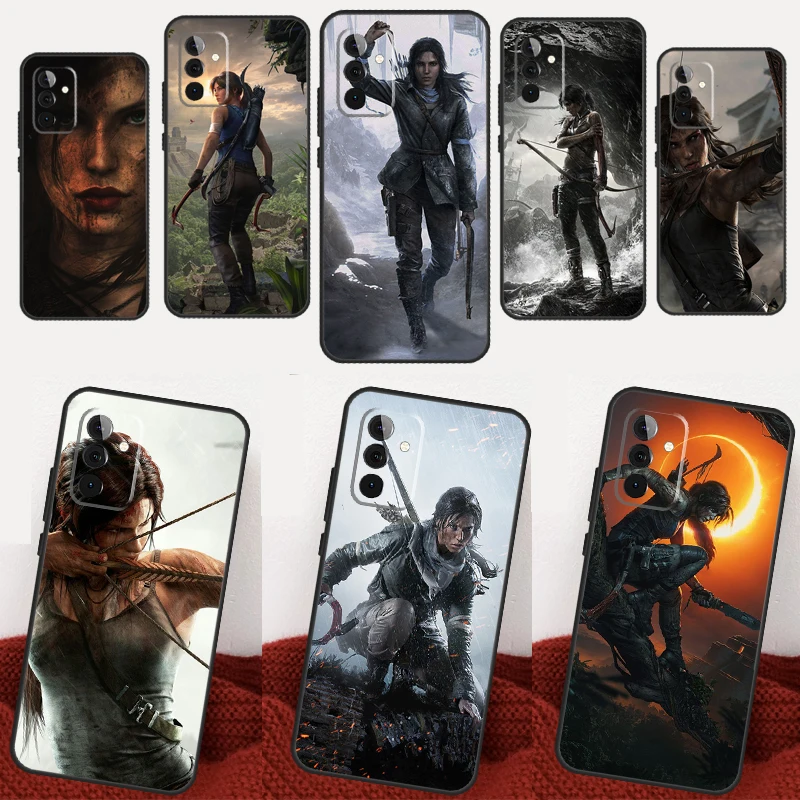 Tomb Raider Cover For Samsung Galaxy A14 A24 A34 A54 A13 A23 A33 A53 A73 A12 A22 A32 A52 A71 A51 Case