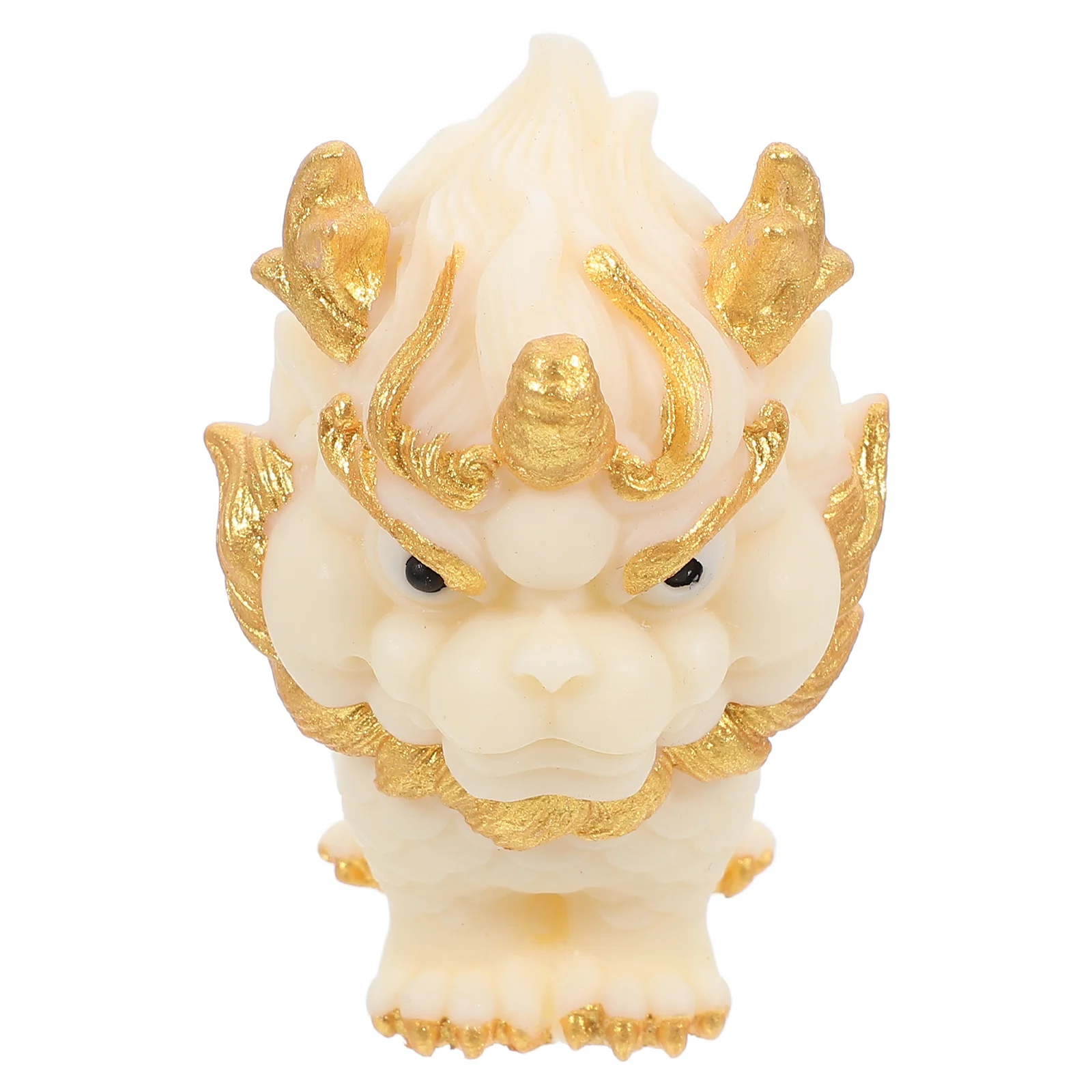 

Miniature Kylin Statue Small SizeBogu Rack Lion nament Animal Adornment Desktop Decor Solid Material Longlasting Use Creative Fu