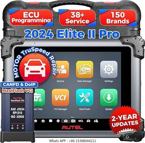 Original Autel Maxisys Elite II Pro 2 Years Update Ecu Tuning Programming Tool As Maxisys Ultra Lite 908 Diagnostic Scanner