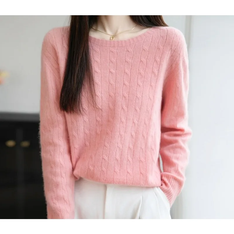 

Парный бутик, высококачественный вязаный женский кашемировый свитер с вышивкой, мужской пуловер с круглым вырезом, новый кашемировый свитер с длинными рукавами