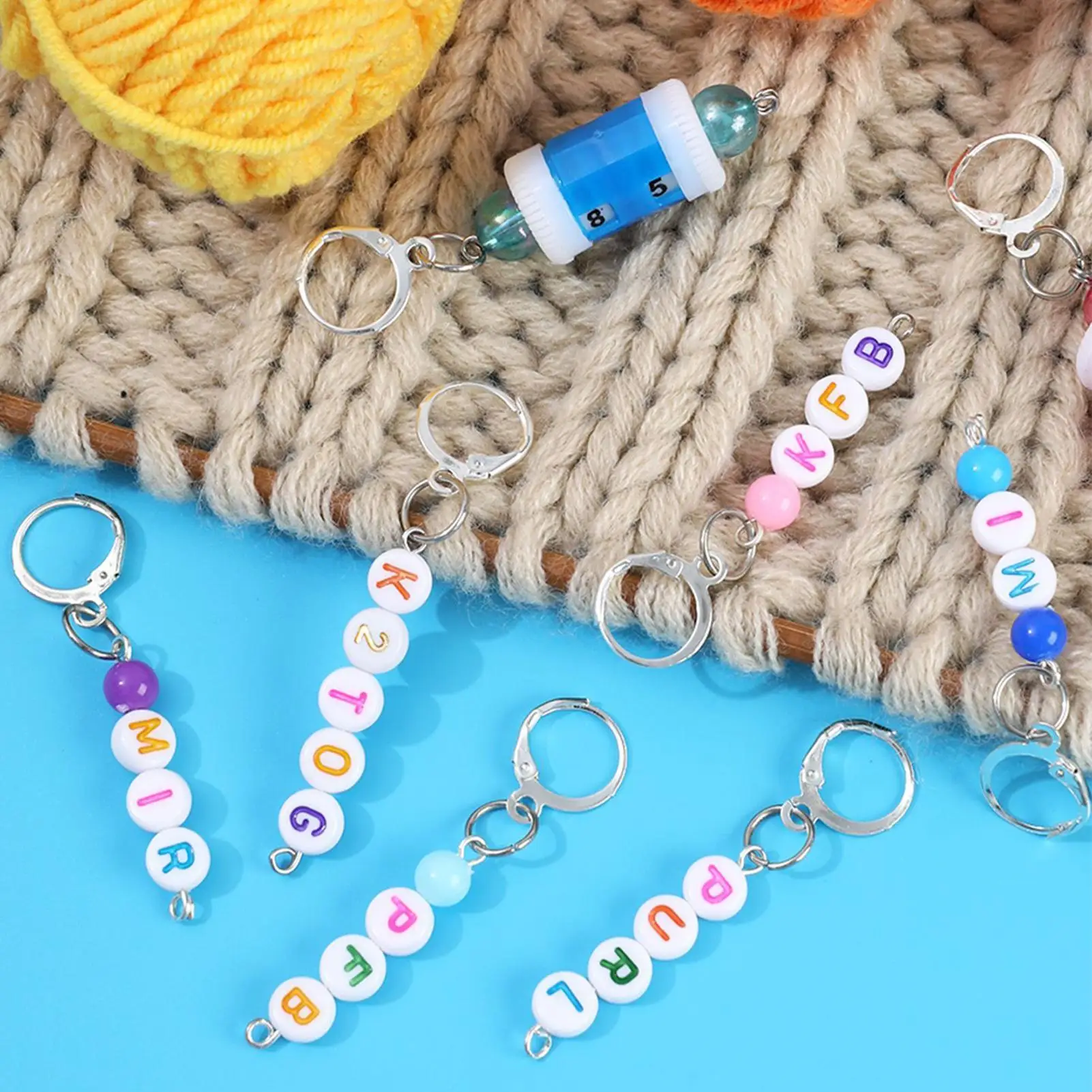 

Markers For Crocheting Sewing Marker With Numbers 12 Pieces Sewing Marking Tool For Fabric Clothing Scrapbooking Keychain