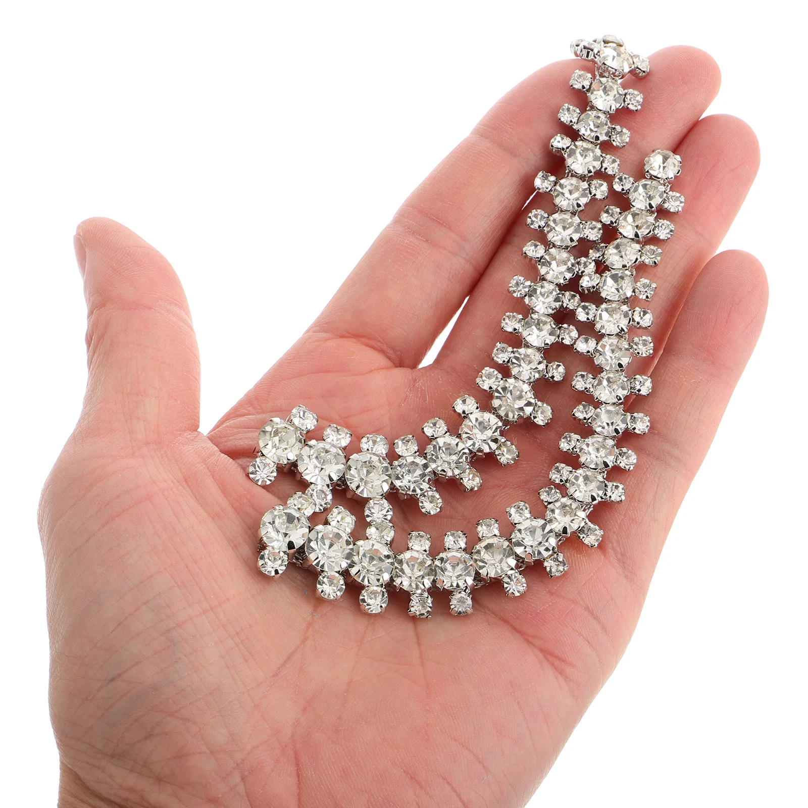 

2Pcs Rhinestone Shoe Chain Decorative Foot Jewelry for Sandals High Heels Women Fashion Shoe Accessories Foot Jewelry for Women