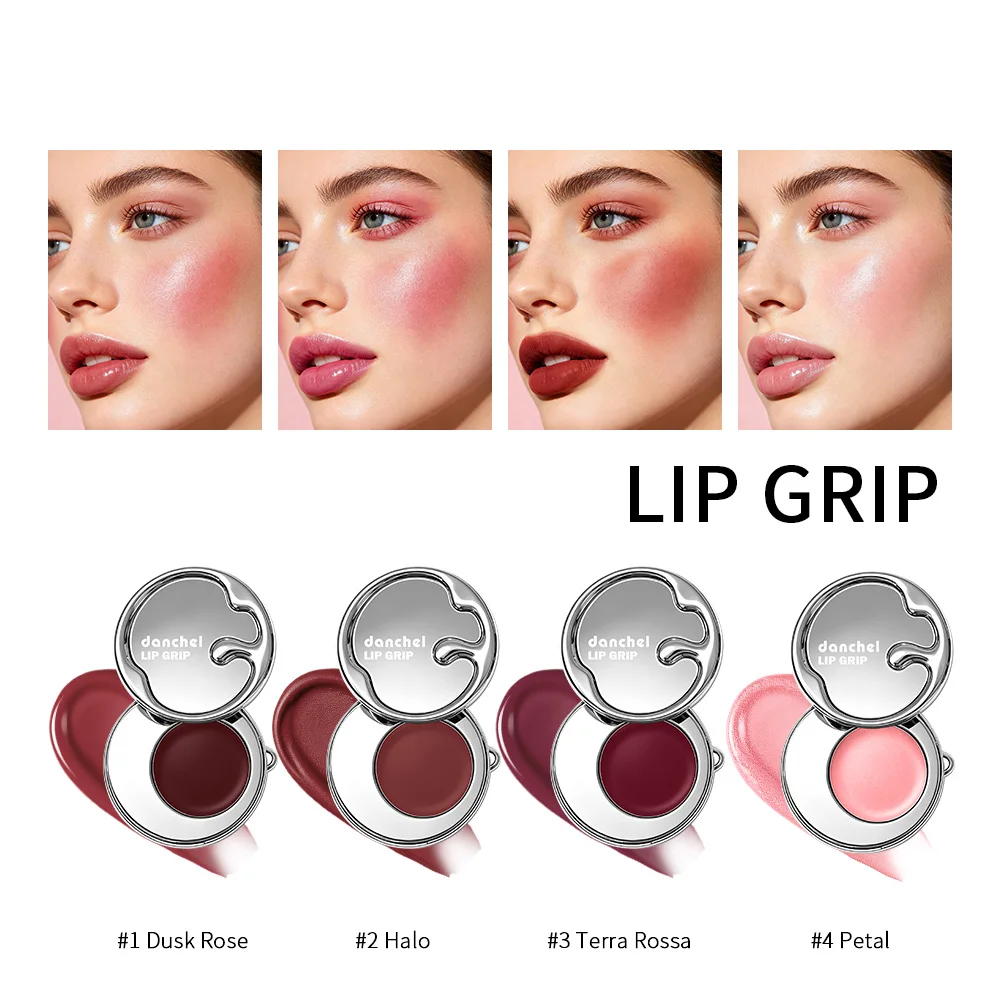 Magic Lip Grip for Suction Phone Back Cosmetics 2 In 1 Lip Gloss Blush Blurry Glow Balm Long Lasting Makeup