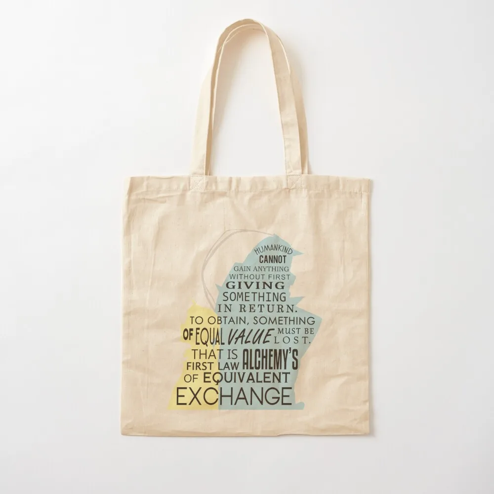 

Equivalent Exchange Tote Bag tote bags cloth bags bags woman 2025