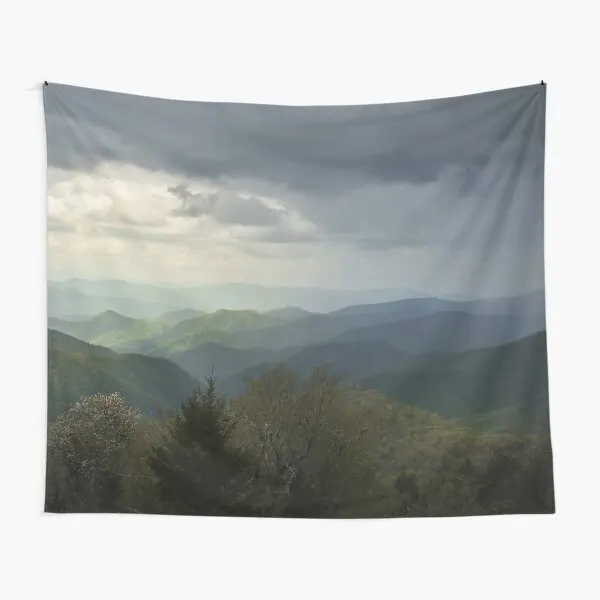 Appalachian Mountains Overlook  Tapestry Hanging Decor Beautiful Home Blanket Room Bedroom Mat Living Wall Travel Art Printed