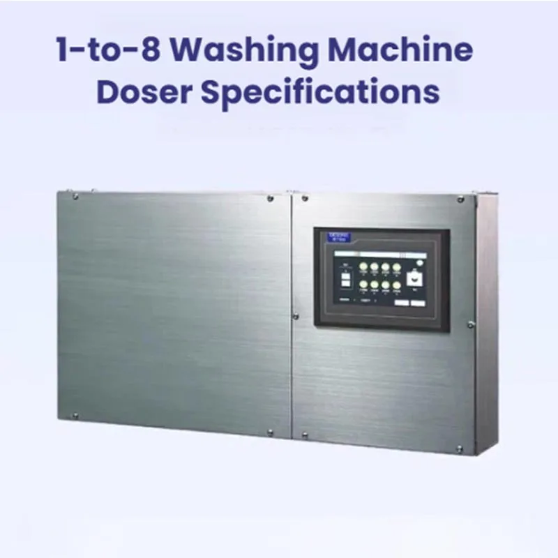 1 Channel Laundry Dosing System Stainless Steel Cabinet Auto Chemical Dispenser Multi-Washer Synchronous Control